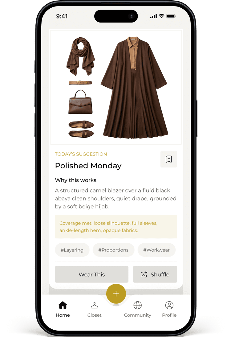 Your Stylist, ALIFF iPhone interface preview